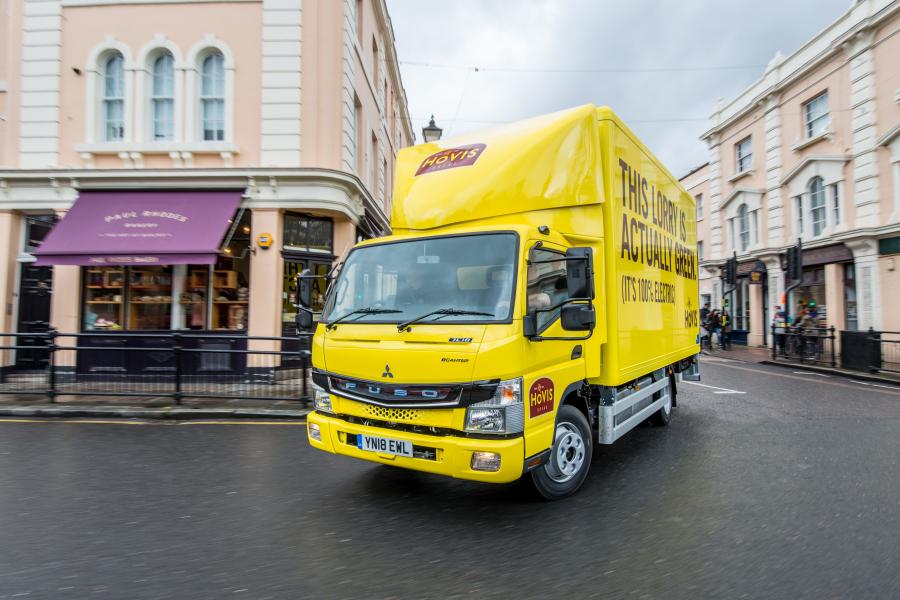  Mitsubishi Fuso eCanter 7C18 2018 года  (UK) (фото 1 из 2)